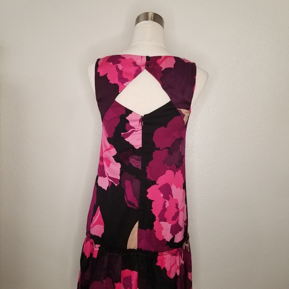 TRINA TURK FLORAL MINI DRESS NWOT SIZE XS - Picture 4 of 10
